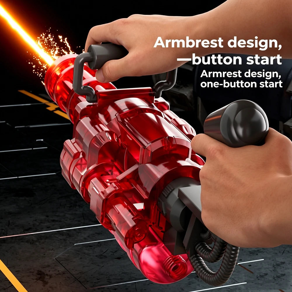 Gatling Water Gun — Rotating High-Pressure Summer Water Cannon