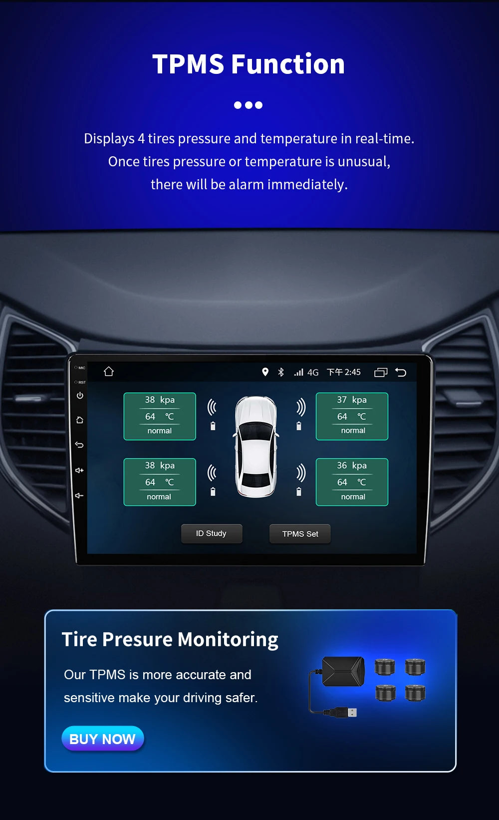 Android 16 Carplay Car Radio for Chevrolet Silverado Impala GMC Yukon Acadia Sierra Multimedia Video Player Navigation Stereo BT