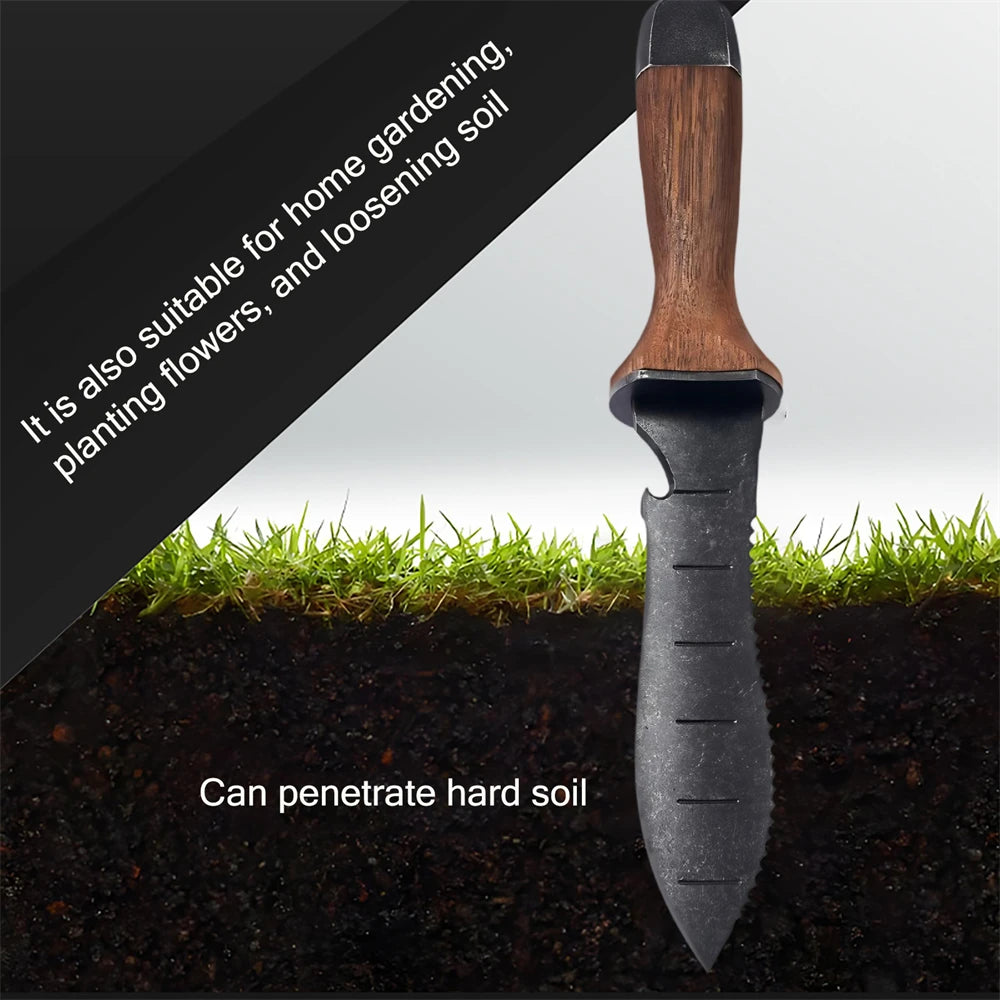 1/2PCS，Professional Stainless Steel Garden Tools Garden Shovel Hand Trowel Rake Cultivator Weeder Pruning Shears Grafting Tool