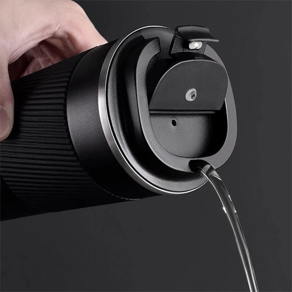 Car Badge Portable Stainless Steel Thermos Mug Coffee Cup Accessories For Volvo RDESIGN V60 XC60 XC60 XC90 XC90 C30 S80 XC40 S80