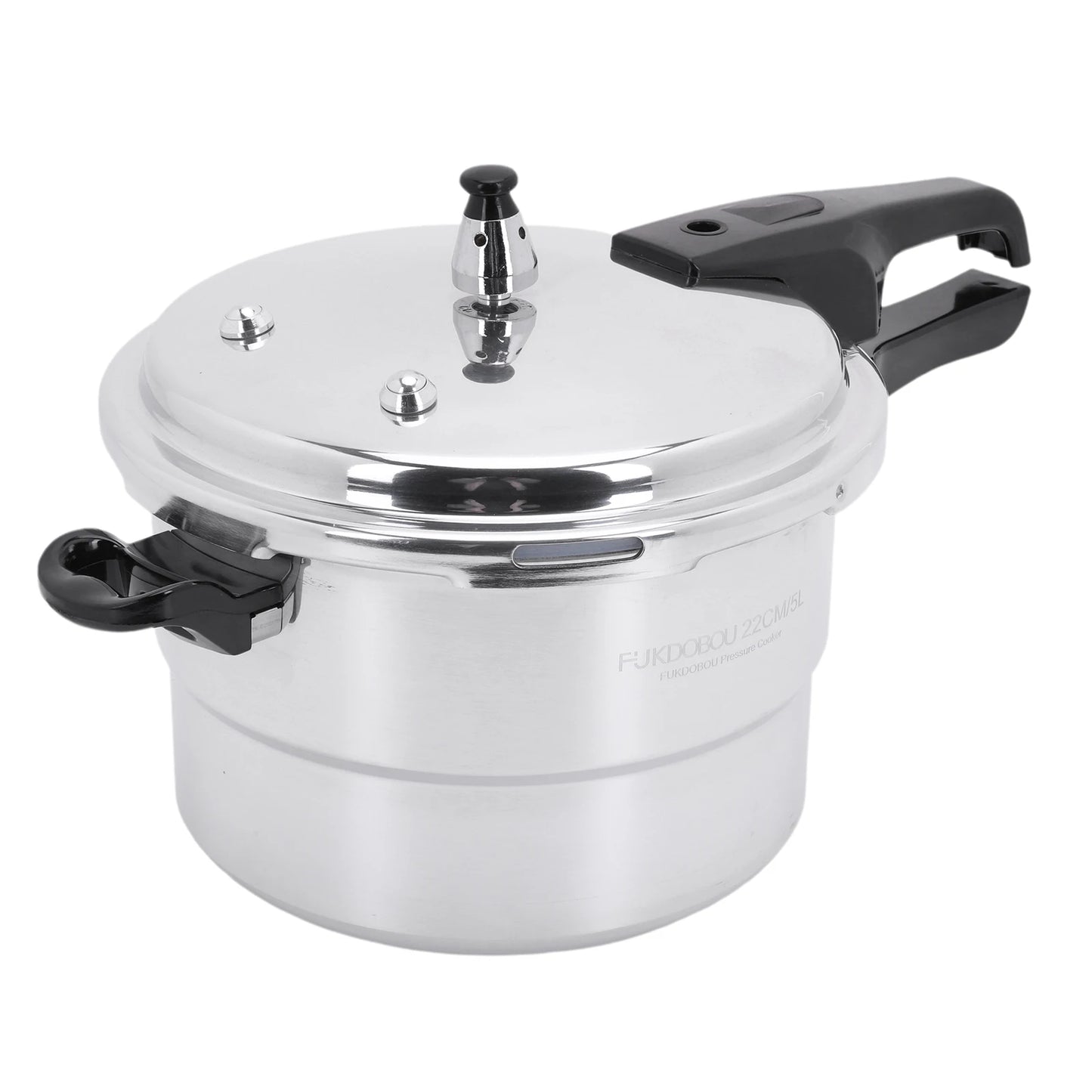 Large Aluminum Pressure Cooker with Steaming Plate - Fast Cooking