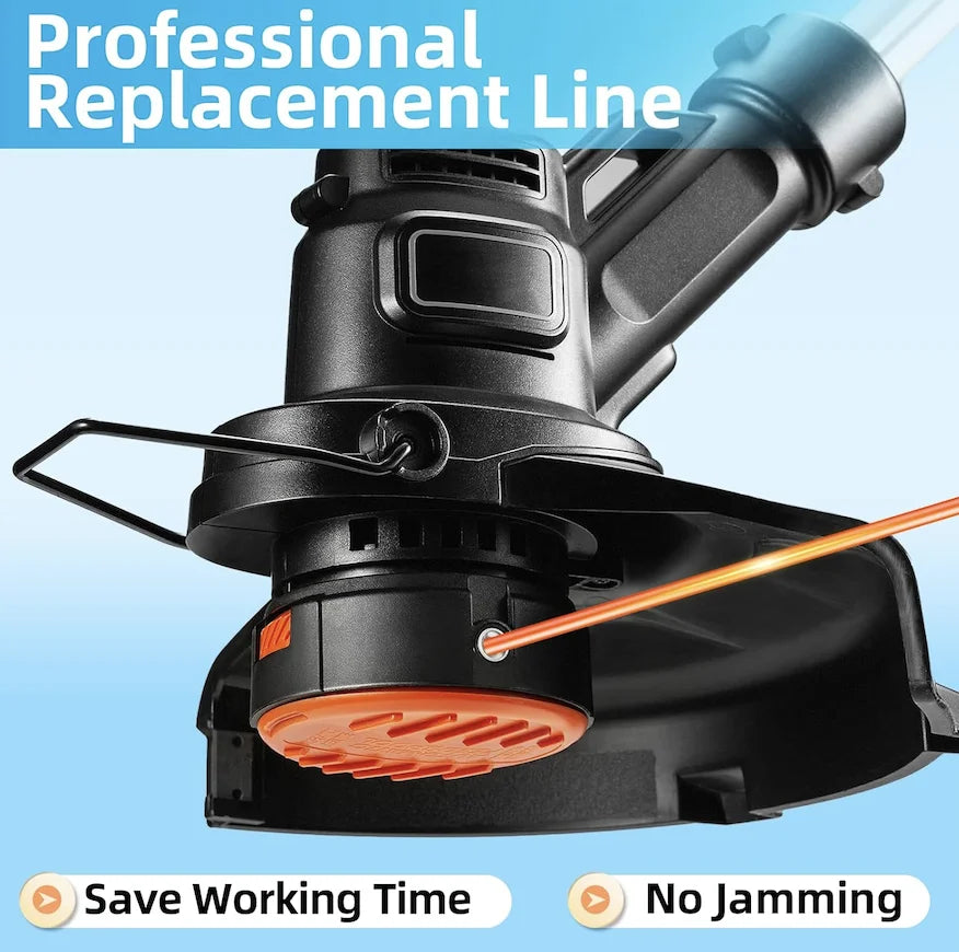 1LB 2.4/2.7/3.0/4.0mm Mowing Nylon Grass Trimmer Rope Brush Cutter Strimmer Line Orange Round Brushcutter Trimmer Cord Line Wire