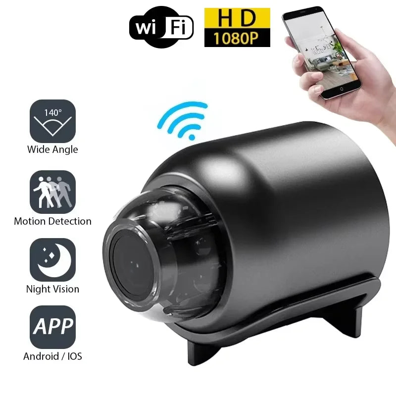 X5 Mini Security Camera — 1080P Night Vision Wireless Monitor