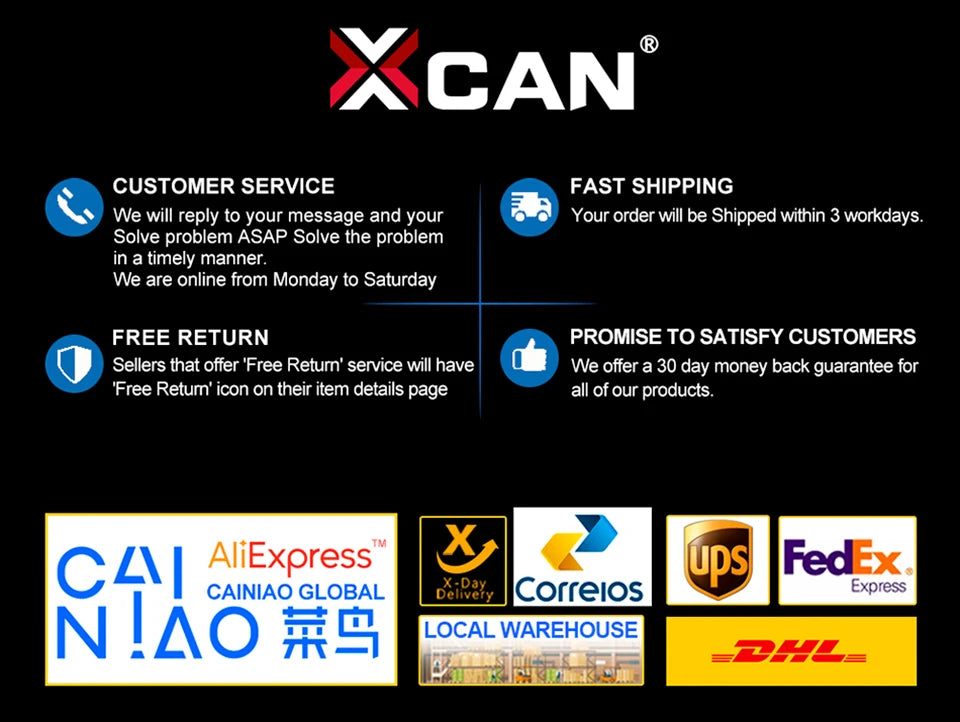 XCAN TCT Wood Saw Blade — 230–300mm Carbide Circular Cutting Disc