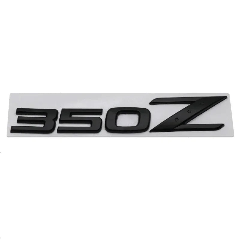 Car Front Emblem Sticker Auto Rear Trunk Badge for Nissan Z 350Z 370Z Fairlady Z3 Z34 Altima Leaf Livina Maxima Qashqai Sylphy