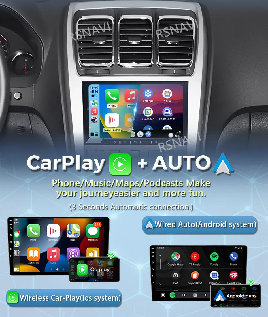 Android 16 Carplay Car Radio For Chevrolet Silverado Impala GMC Yukon Acadia Sierra Navigation GPS Multimedia Player stereo wifi