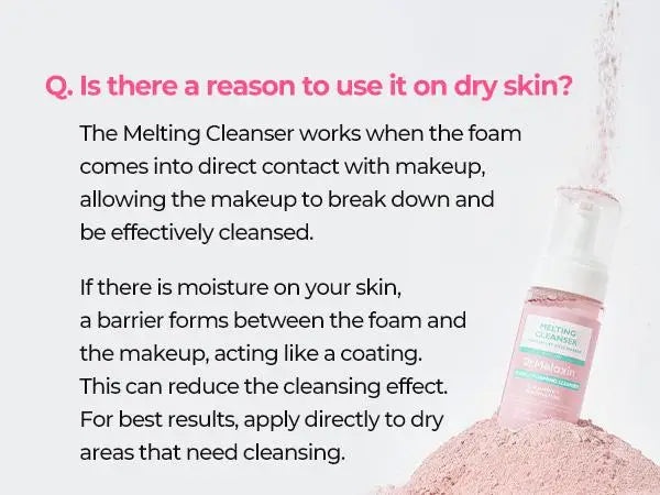 Melting Cleanse Hypoallergenic Makeup remover with Quick Bubble, Deep Pore Cleansing for all skin type, 150ml