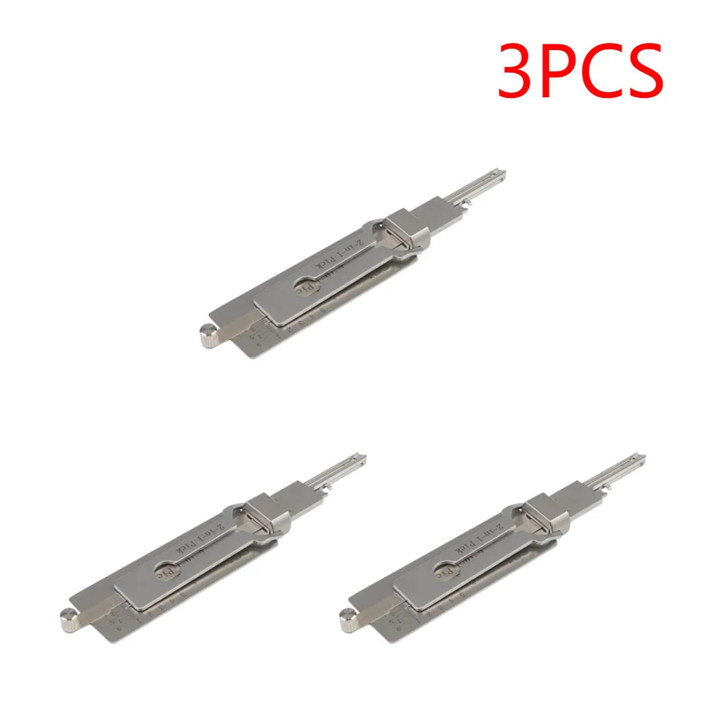 Lockpicking Lock Decoder Pick Locksmith Tools For lock embryo/double straight groove/positive S groove Maintenance Repair Tools