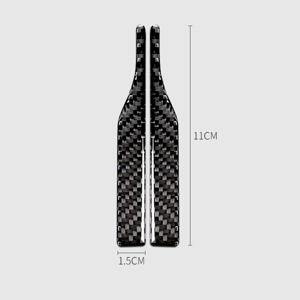 Rearview Mirror Anti-Collision Scratch Strips Car Decorative Reflective Protective Covers Compatible with Most Models