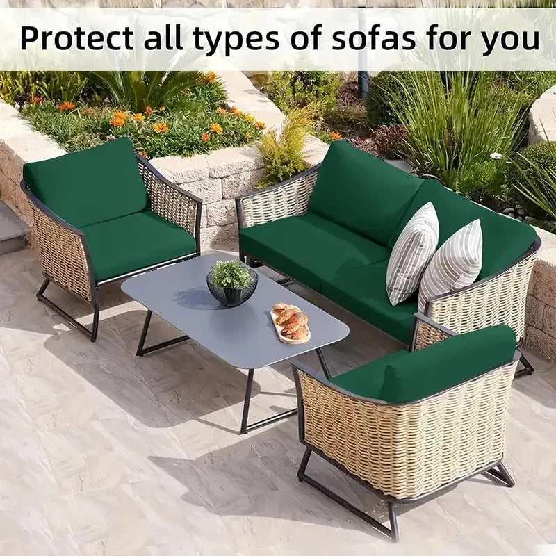 Elastic Sofa Seat Cushion Cover for Furniture Protector Sofa Slipcover Pets Kids Washable Sofa Cushion Case Removable Livingroom