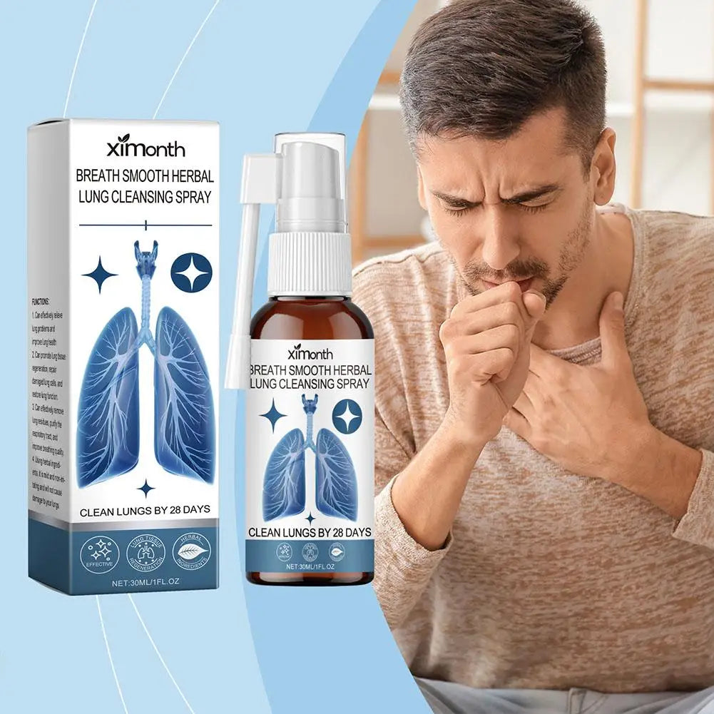 Herbal Breathe Mist 30ml — Refreshing Aromatherapy Freshening Spray