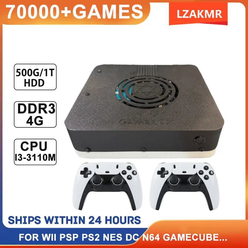 Super Console X3 Mini PC Game Console — i3 CPU, 1TB, Plug-and-Play TV, Wireless Controller