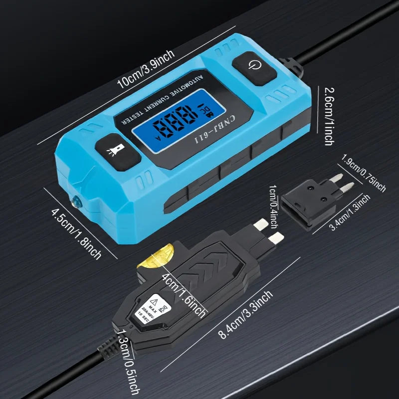 2026 Automotive current tester Truck Voltage Circuit Tester Power Probe LED Digital Display Auto Repair Tool