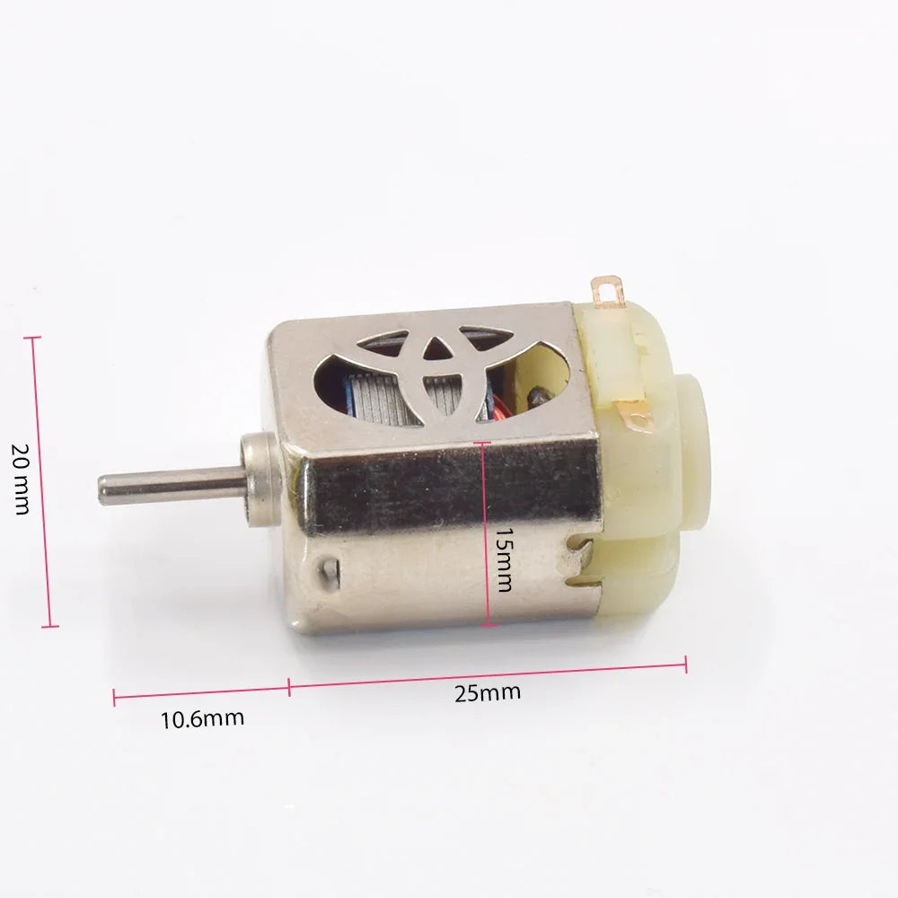 Mini FF-130 Motor DC 2.4V 3V 3.2V 3.7V High Speed Micro 130 Electric Engine for Toy RC 4WD Racing Slot Car