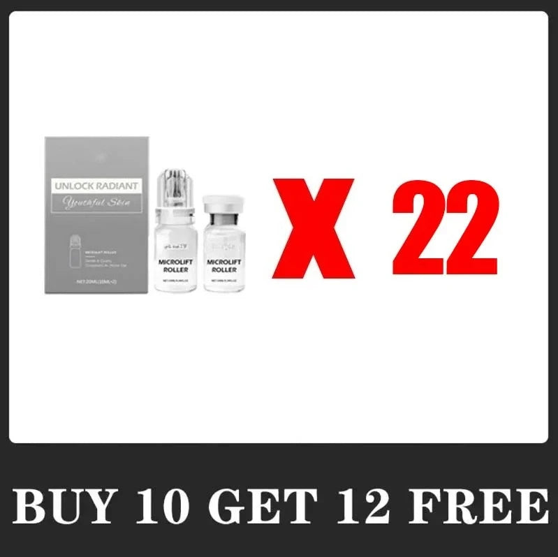 Micro Infusion Serum Kit 0.25mm Needle At Home Facial Beauty Tool Radiant Smooth Revitalizing Skin Care
