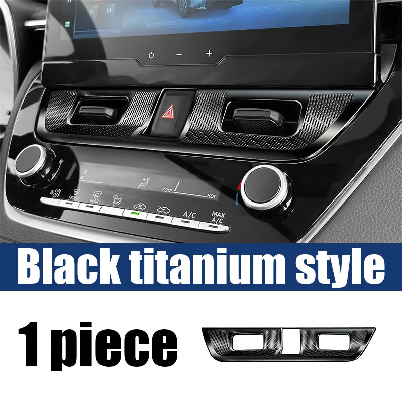 For Toyota Corolla Cross 2020 2021 2022 2023 2024 2025 dust cover for central control air outlet automotive interior accessories