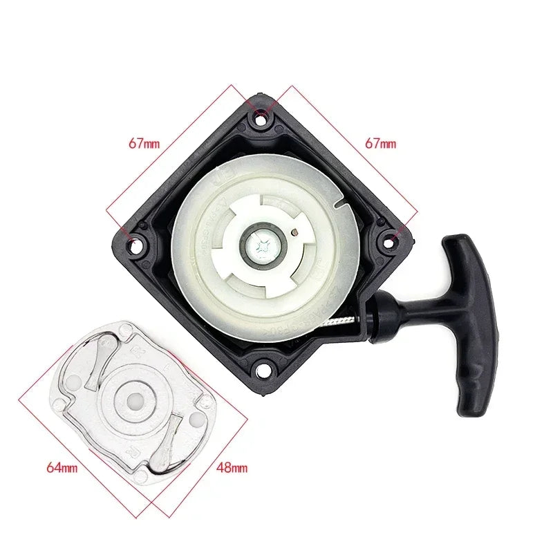 Gasoline Brush Cutter Accessories Spare Parts Recoil Starter Pull Starter Double Spring Easy Start 40-5