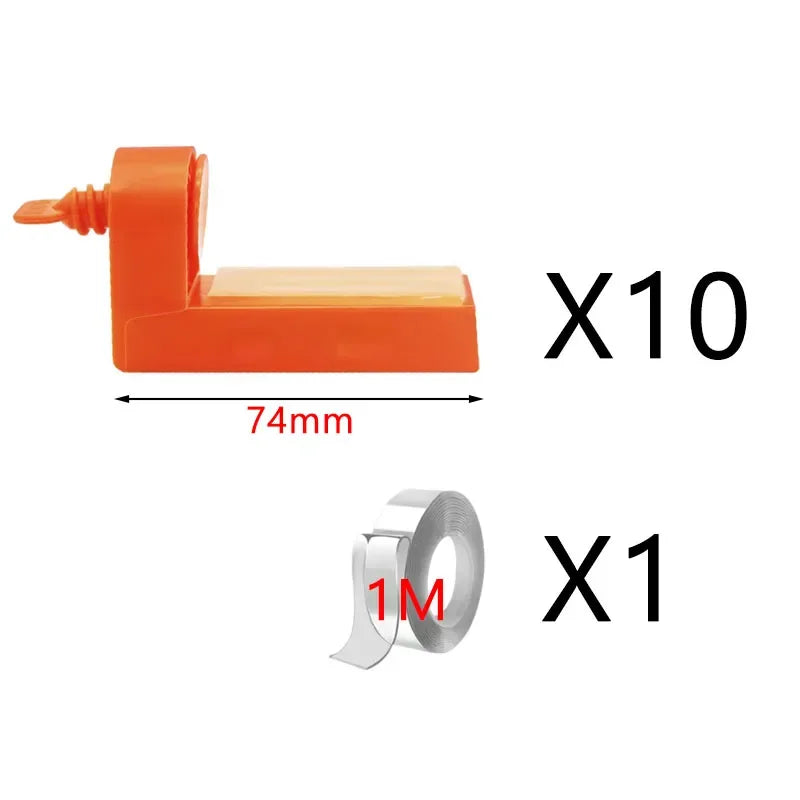 Tile Leveling System Clips & Spacers, 30 Pc Male Angle Set