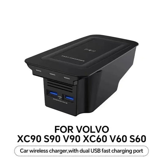 Car Wireless Phone Charger, Compatible with Volvo XC90 S90 V90 XC60 S60 V60