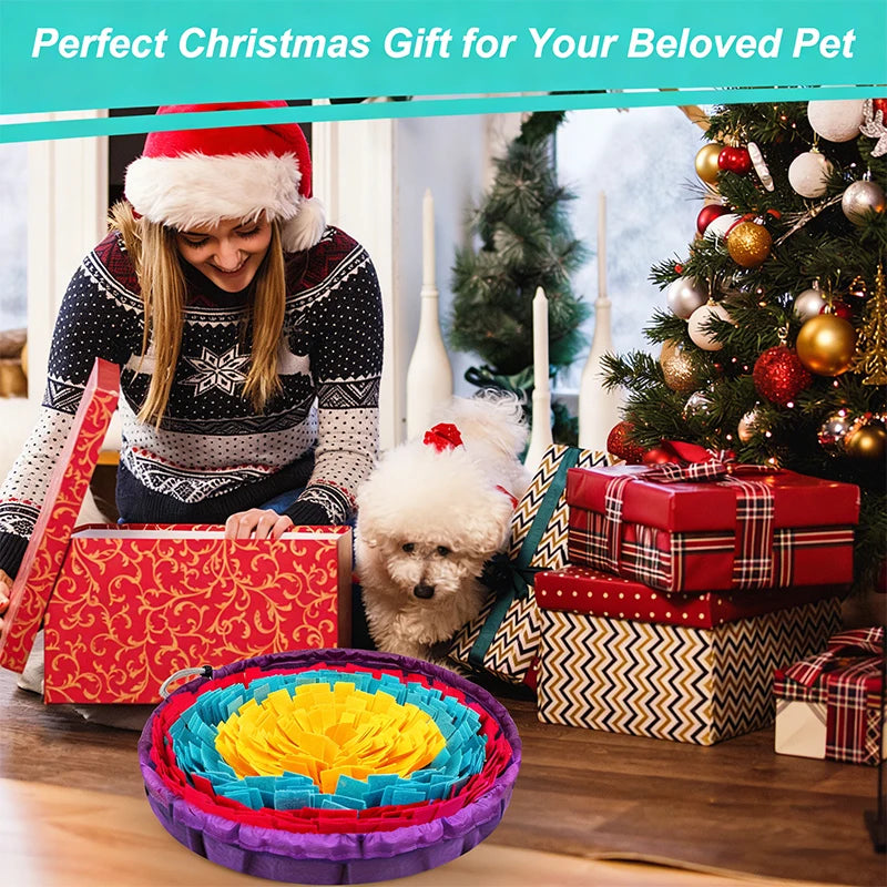 Washable Pet Snuffle Mat - Indoor Nose Work for Dogs & Cats – photo 5
