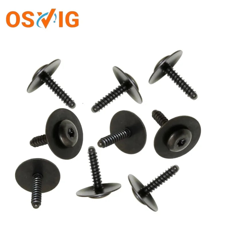 Splash Shield & Fender Liner Screws (10-Pack, 11548270/11570498) — Chevrolet, GMC, Buick & Cadillac (2010+)