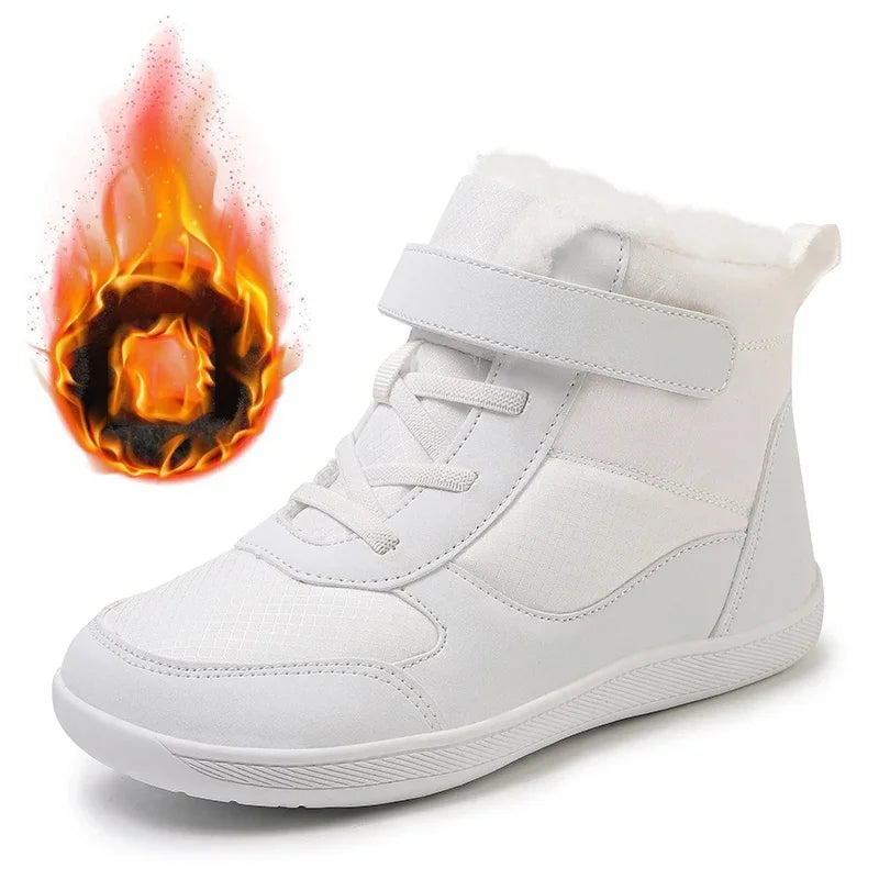 Kids Wide Toe Snow Boots - Minimalist Warm Winter Sneakers - photo 4