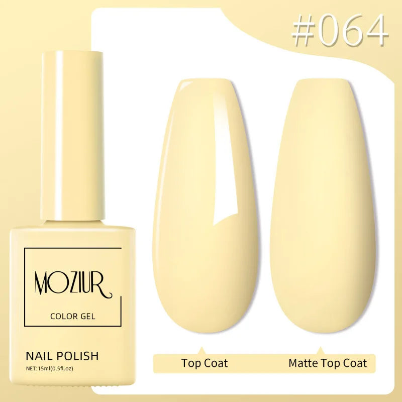 Colorful Hot Sale Uv Gel Nail Polish Set Soak Off Gel Nail Polish 15ml Professional Nail Gel Polishes