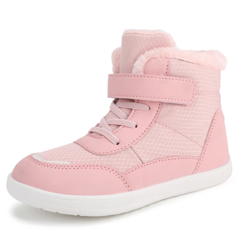 Kids Wide Toe Snow Boots - Minimalist Warm Winter Sneakers - photo 16
