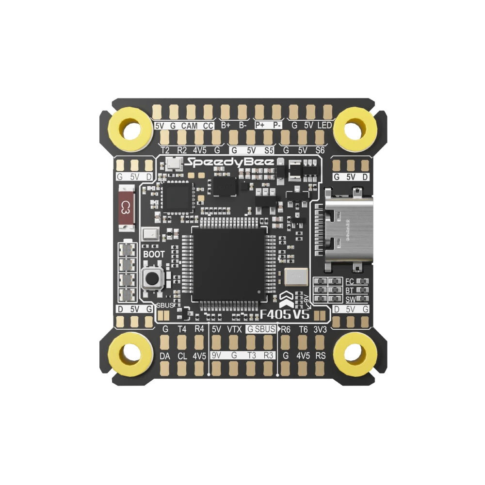 Speedybee F405 V5 32-bit 55A 30.5*30.5mm Model Aircraft Stack (F4 V5 Flight Controller+OX32 55A 4in1 ESC) For RC FPV Drone