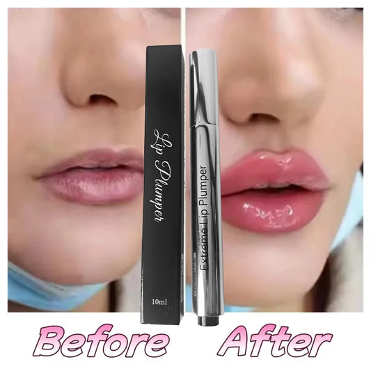 Moisturizing Lip Plumping Oil - Lightweight, Non-Sticky Lip Balm Oil - photo 4