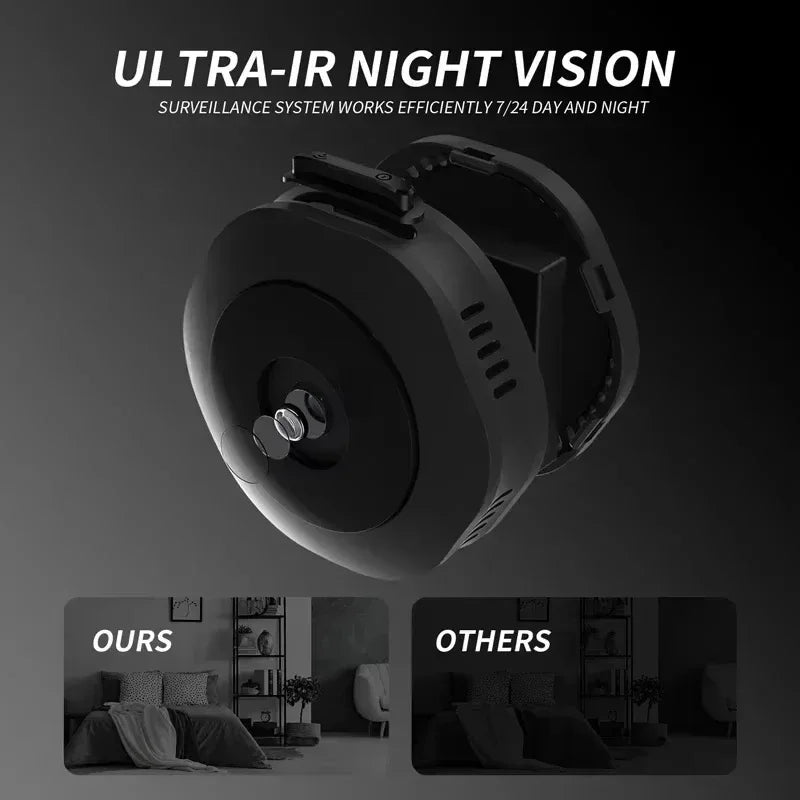 4K Mini Wireless Camera — Night Vision Home Monitor with WiFi
