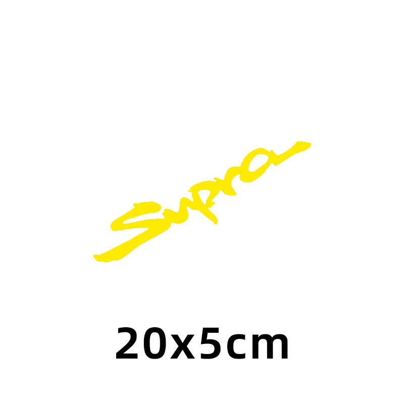 Suitable for Toyota Supra Bull Demon King car personalized modification reflective sticker waterproof sunscreen sticker