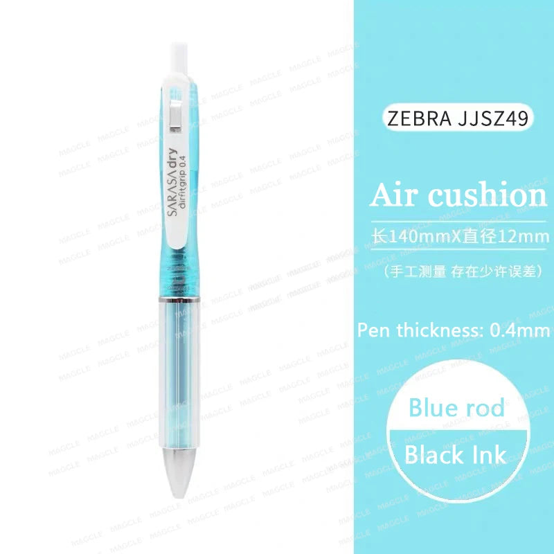 Zebra Japan SARASA Quick-Drying Neutral Pen JJZ49 0.4 Girfit Grip 0.5mm Signing Stylo Back to school aesthetic supplies statione
