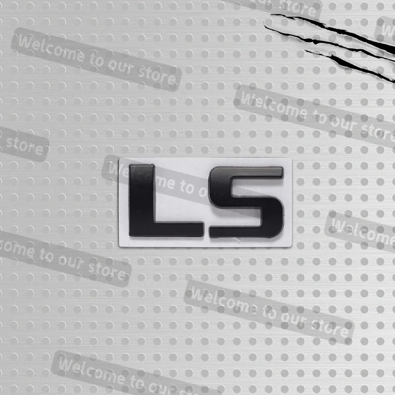 3D Metal Car Styling LS LT Emblem Decals Rear Trunk Body Badge For Captiva Silverado Tahoe ZL1 Suburban Aveo Cruze Accessories