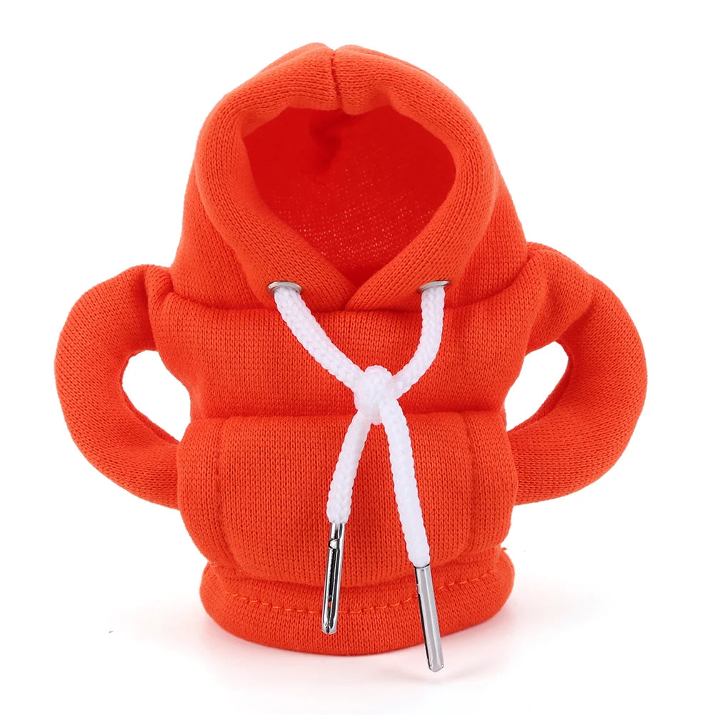 Hoodie Car Gear Shift Knob Cover Fashion Gearshift Handle Gear Lever Decorative Hoodie Sweatshirt Cover Auto Interior Accessorie
