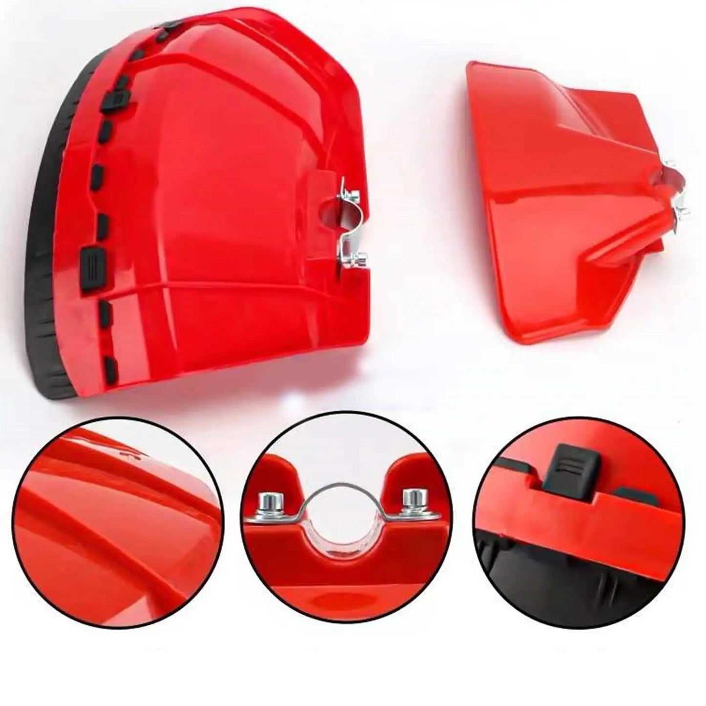 Brush Cutter Guard Block Plastic Weeder Machine Cover Grass Trimmer Shield Garden Tools Lawn Trimmer Protective Cover S/L size