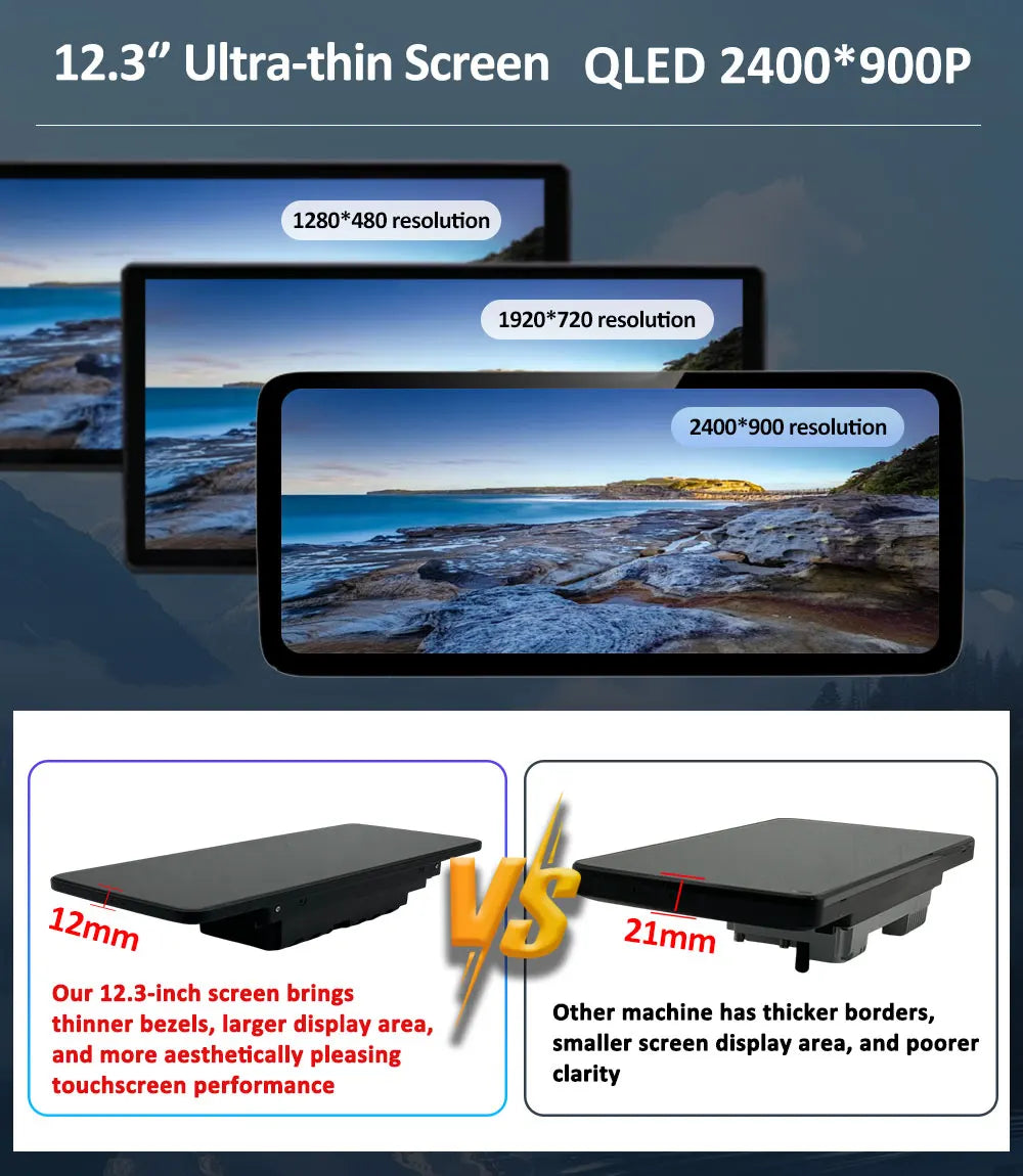 Android 16 Intelligent System for BENZ C CALSS W205 GLC 2026 - 2026 Car Video Multimedia Player GPS Navigation QLED HD Screen BT