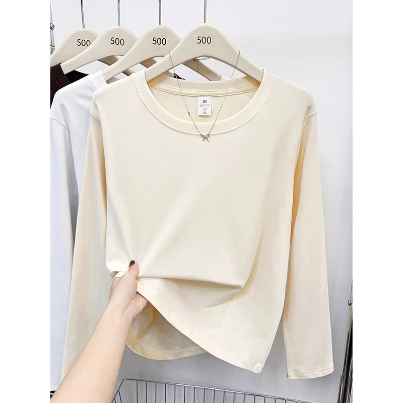 Women's Long Sleeve Base Layer Tee — Crew Neck