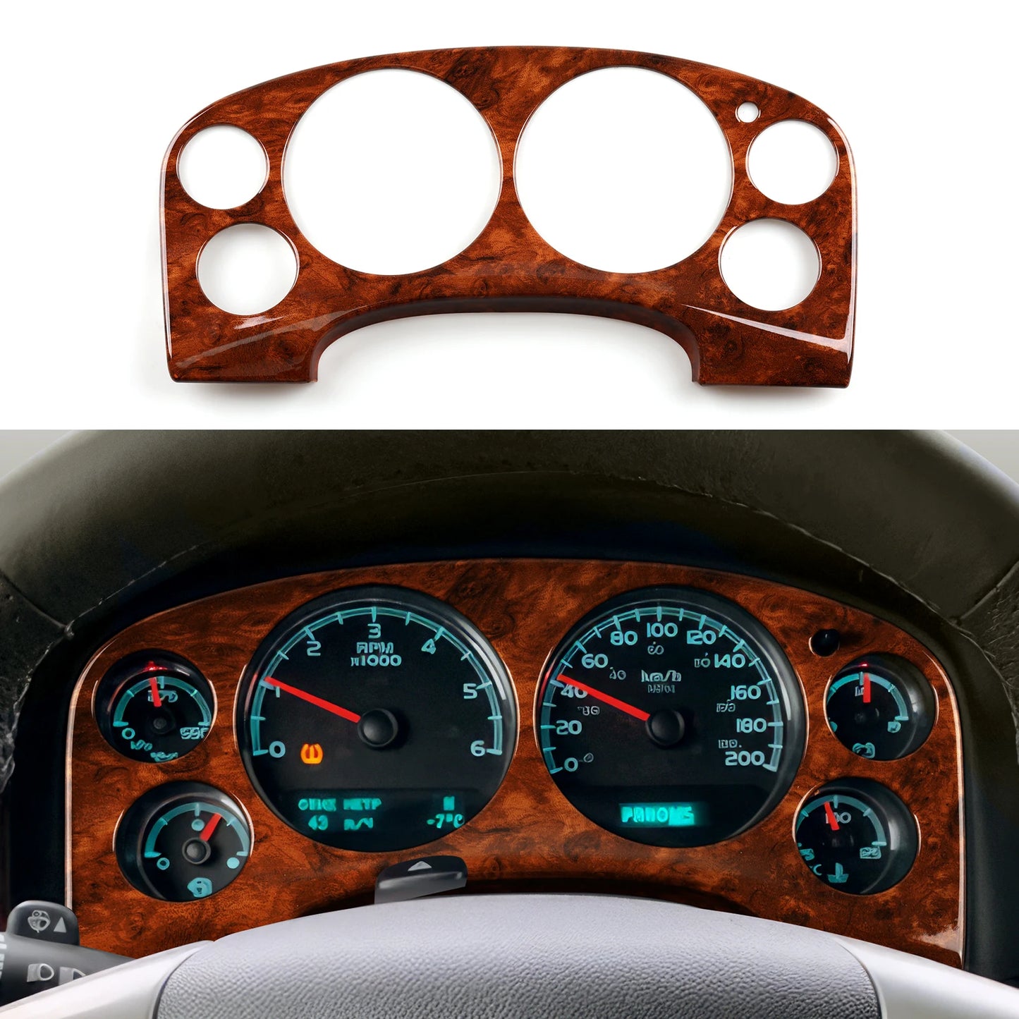 Center Console &amp; Interior Trim Sticker Kit - Chevy/GMC Trucks &amp; SUVs