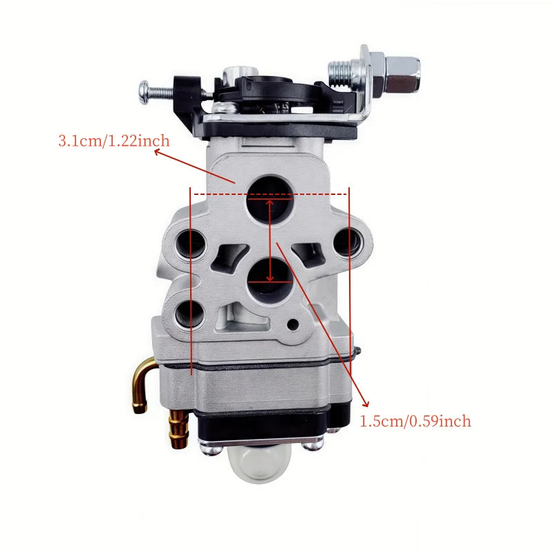 Carburetor for RedMax GZ23N GZ25N BCZ260TS GZ30N BCZ3060TS BCZ2660TS BCZ2460S BCZ2460TS HEZ2460F BCZ2450T Brushcutter Trimmer