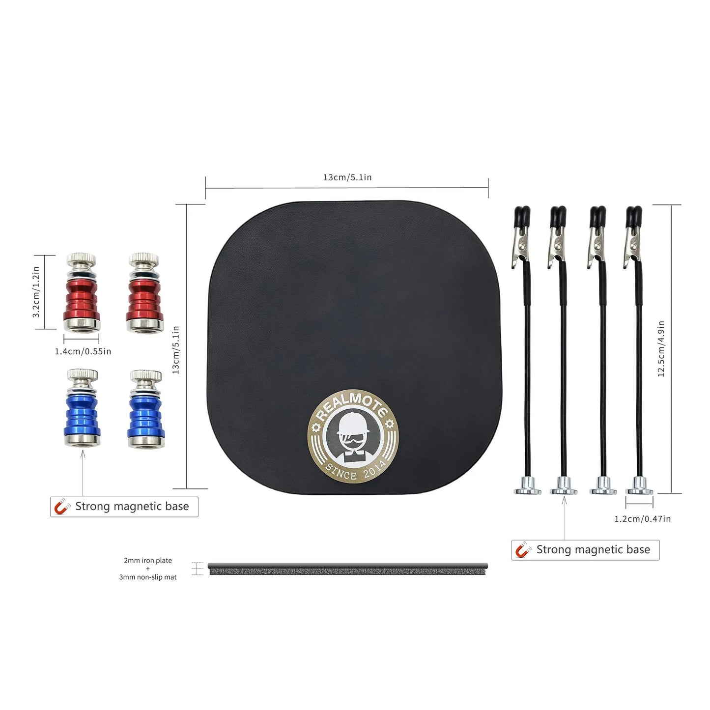 Universal PCB Holder Soldering Platform with Magnetic Pins Groove Fixtures Bendable Clips for Circuit Board Electronic Repair St