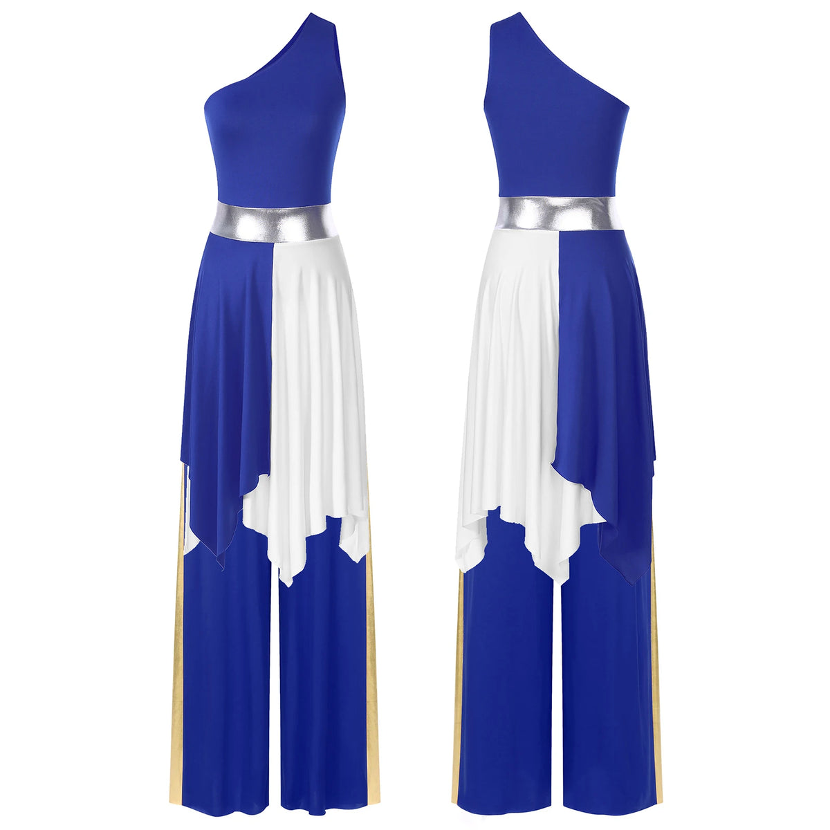 Women's lyrical mesh dress with pants set