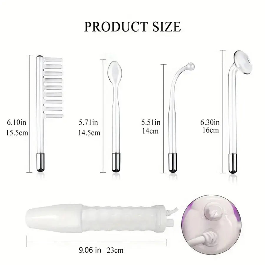 4-in-1 Facial Skin Care stick, High Frequency Facial Massager Facial Skin Care Set Portable skin care tools for family use Chris