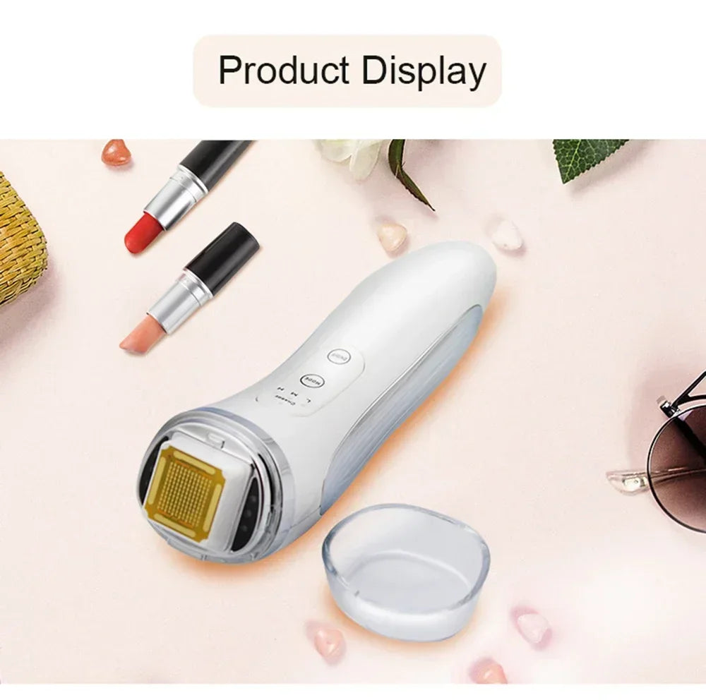 RF Radio Frequency Face Lifting Device Dot Matrix Beauty Massager Home Wrinkle Remover Skin Tightening Facial Massage Machine, women