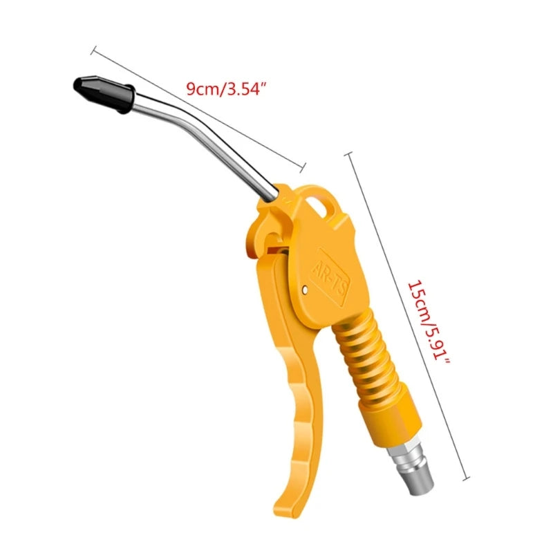 Air Blow Guns with 3mm Nozzle, Air Compressor Accessories Dust Removal Cleaning Tool Dust Cleaning Tool KXRE