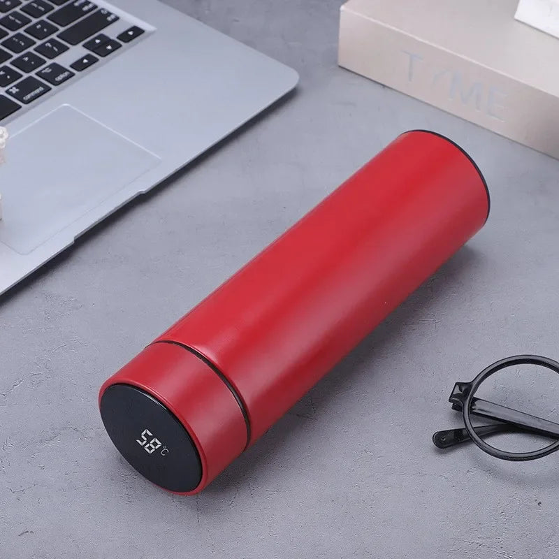 500ML Smart Thermos Bottle – LED Temperature Display Vacuum Flask | Insulated Sports Water Cup