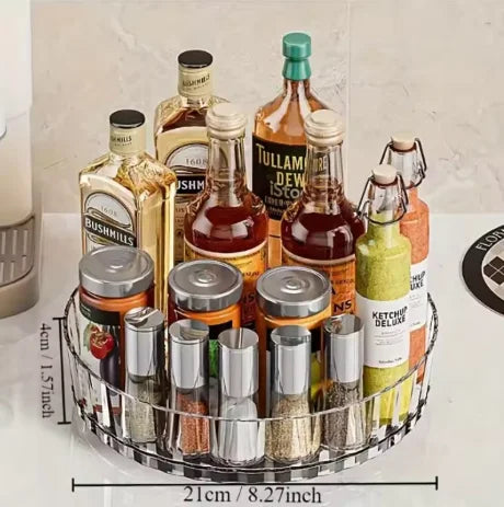 Multi-Purpose Rotating Spice Rack - Countertop Organizer, 4 Colors - photo 9