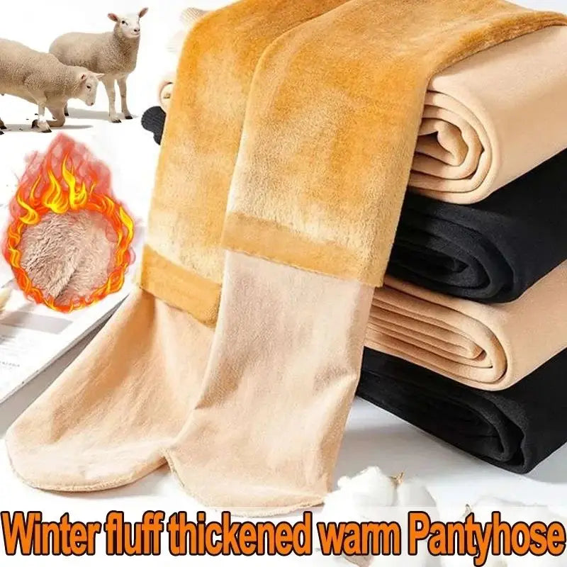 Women's Pearl Fleece Lined Leggings - Thick All-in-One Thermal Pants - photo 2