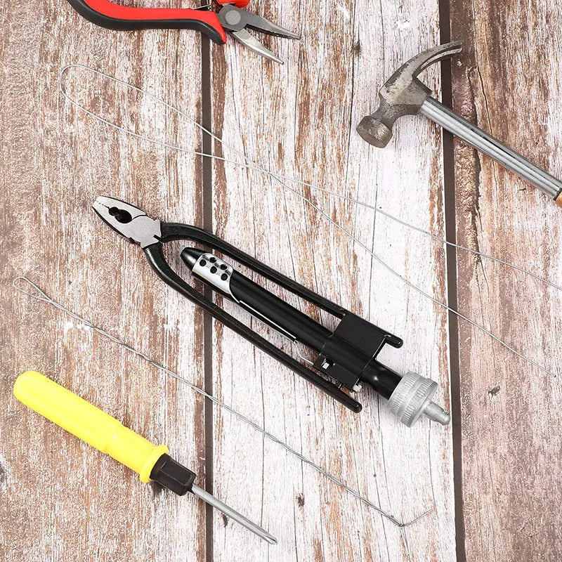 Twist Pliers Fuse Pliers One-Way Twist Pliers 6 inch 9 inch Motorcycle Aviation Safety Locks with Spring Return Heavy Duty Jaws