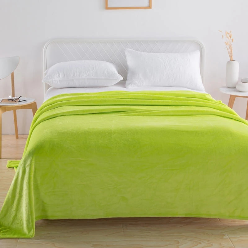 Heavyweight Flannel Throw Blanket - Soft Printed Blanket in Many Colors - photo 2